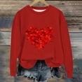 thumbnail image 1 of TaTaai Hoodies Shirts for Women Early Fall Long Sleeve Tops Vintage Graphic Outfits Tops Fashion Pullover Tees Gift, 1 of 6