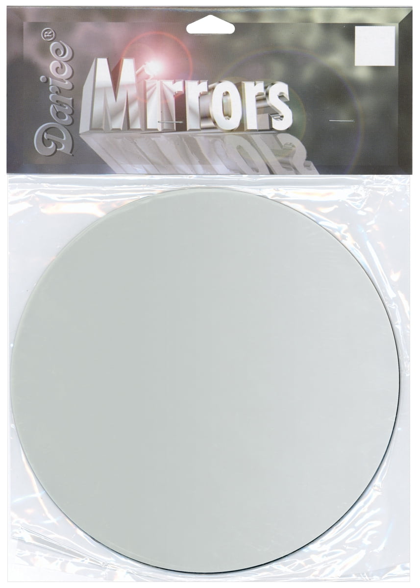 Round Glass Mirror 1 Pkg 6