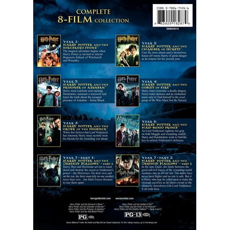 Harry Potter: The Complete 8-Film Collection (DVD)