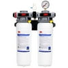 3M Cuno ICE260S Dual Cartridge Ice Machine Water Filtration System - .2 Micron Rating and 6.68 GPM