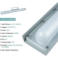 thumbnail image 6 of Chiuer 4FT 40W LED Explosion Proof Strip Light 5000K 5600LM 100-277V Class I Div 2, 6 of 7