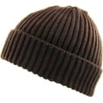 thumbnail image 2 of Ribbed Beanie Thick Cuffed Ski Hat Skully Winter Ski Cap, 2 of 5