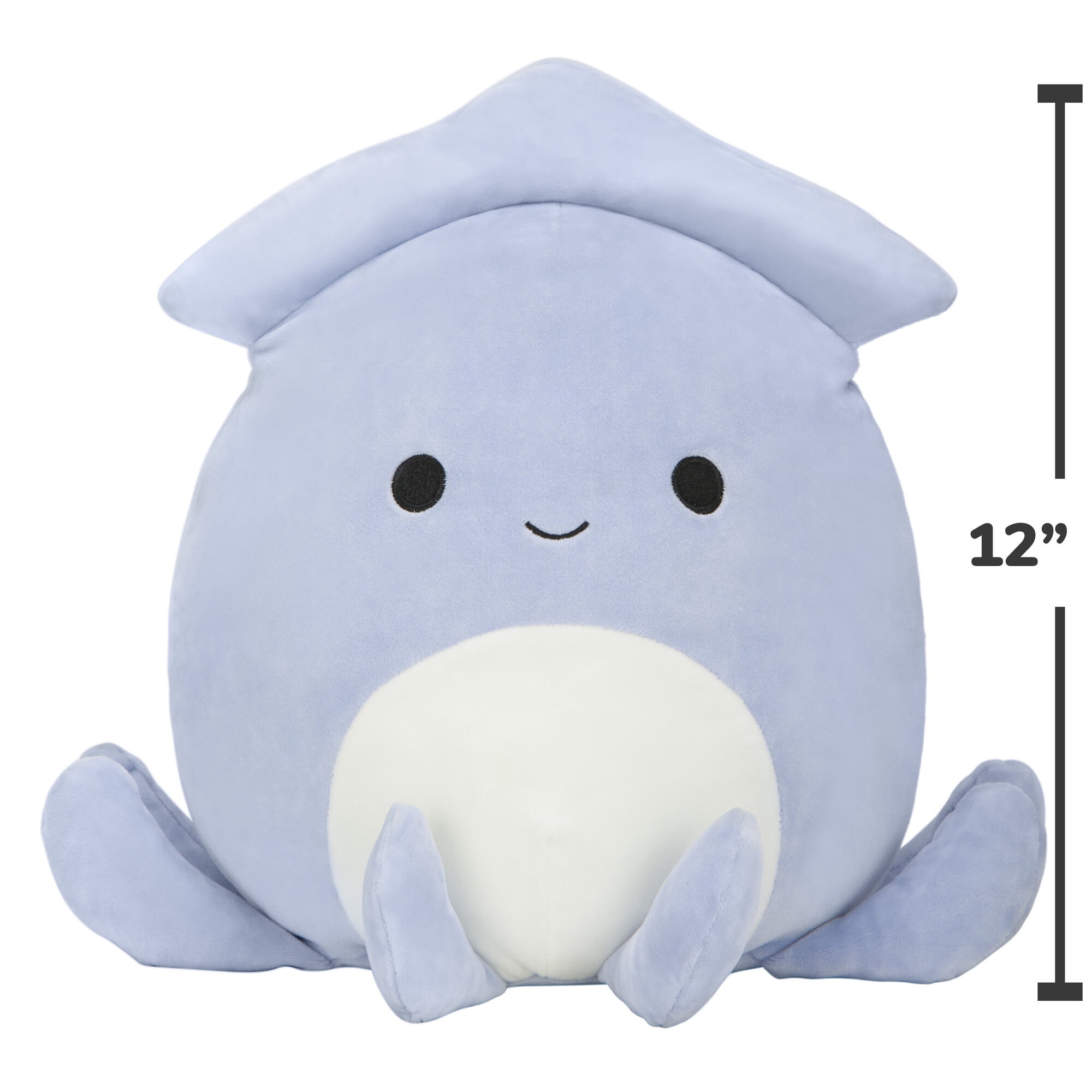 Squishmallows Official Plush 12 inch Stacy the Squid - Child's Ultra Soft Stuffed Toy