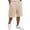 Beige, variant on Workout Shorts Men Big and Tall Men's Slim-Fit Lightweight Comfort Stretch Short (Light Gray,M)