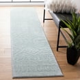 thumbnail image 3 of SAFAVIEH Tulum Merletta Moroccan Geometric Runner, 2' x 11', Light Grey/Ivory, 3 of 8