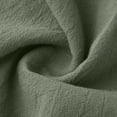 thumbnail image 5 of Juslio Shorts for Women Button Sporty, Casual Breathable Linen Comfort Waist Army Green Shorts, 5 of 9