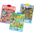 thumbnail image 3 of Funny Dinosaur Themed Early Education Supplies, Electronic Interactive Wall Charts, Pre-school Early Education Toys, And Talking Poster Toys. Birthday Gifts For Boys And Girls Aged 3-6, 3 of 5