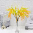 thumbnail image 3 of Artificial Plants Rice Ear 5PCS Lifelike Fake Wheat Stems DIY Fall Arrangements, 3 of 9
