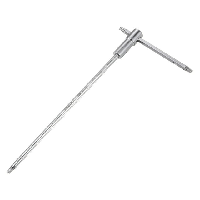 Unique Bargains T20 Sliding T-Handle Torx Star Wrench for Fast Spinning, CR-V Steel