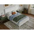 thumbnail image 3 of AFI Berkshire Full Solid Wood Low Profile Platform Bed, White, 3 of 12