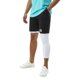 thumbnail image 3 of Txlixc Hombres #39;s 3/4 Pantalones de compresión de una pierna Medias Leggings Deportes Baselayer Correr Yoga activo Pantalones de chándal de longitud asimétrica Txlixc Casual, 3 of 9