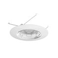 thumbnail image 2 of Nicor Lighting 17502 6 In. Shower Fresnel Trim Metal, 2 of 4