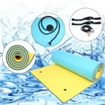 thumbnail image 4 of PEXMOR Floating Mat Foam Pad,9X6FT Blue Water Recreation for Beach Lake River Water Mat with DIY Head Pillow, 4 of 5