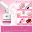 thumbnail image 2 of BORN PRETTY-Gel de pegamento para uñas 6 en 1, 15ML, para uñas acrílicas, Base de Gel para remojar, capa superior, extensión UV, Gel para uñas postizas, 2 of 5