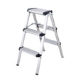 thumbnail image 2 of DOLITY 3 Step Herringbone Ladders Collapsible Heavy Duty Multipurpose Sturdy Wide Pedal, 2 of 9