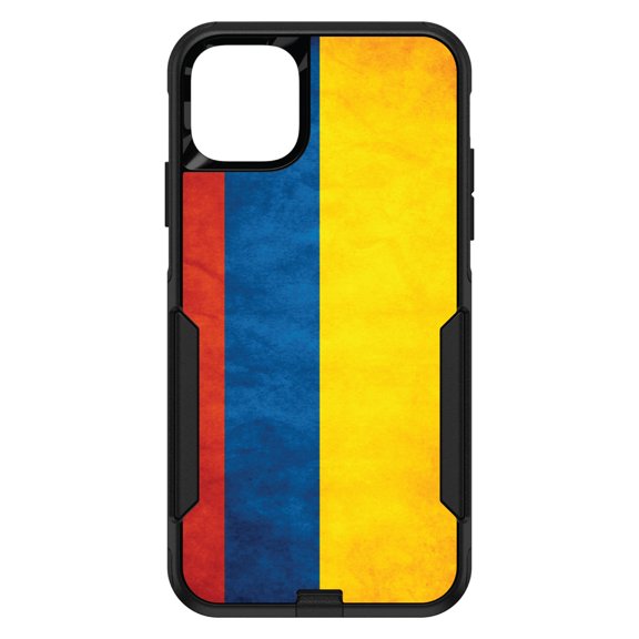 DistinctInk Custom SKIN / DECAL compatible with OtterBox Commuter for iPhone 11 (6.1" Screen) - Colombia Old Flag - Show Your Love of Colombia