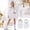 Gold, variant on Halloween Singer Costume - Gi"rl"s White Gold Cosplay Fancy Dress Outfit Set, Long Sleeve Stand Collar Top with Pleated Skirt, Tassel Epaulet Chain Decor for Halloween Party Night, Size:110