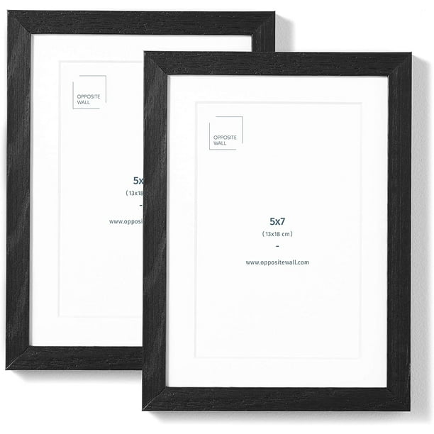 (11x14 in 28x36 cm) White Solid Oak Wood Picture Frame Poster Frame