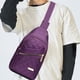thumbnail image 5 of Bolsa malla impermeable para mujer - Mochila de viaje de gran capacidad con agujero para el cargador del móvil, correa ajustable para trabajo y vacaciones, 5 of 6