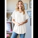 thumbnail image 4 of Blusa Informal de Verano para Mujer, de Corta, con Cuello en V, de Punto, Holgada, , Elegante. XL, 4 of 8