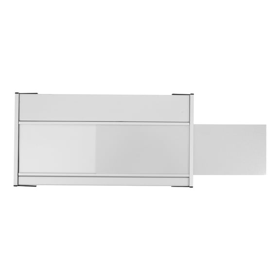 Masteelf Aluminum Name Plate Holder For Office Doors And Walls Blank Replaceable Sign For Cubicles And Apartments Business Door Sign