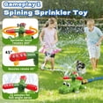 thumbnail image 5 of CQHVKQ 2-in-1 Kids Water Sprinklers T Ball Set & Water Ball Toy, Crocodile Baseball Sprinkler for Backyard, Outside Yard Water Toys for Boys Girls, Summer Toddlers Outdoor Toys for Kids Ages 4-8, 5 of 12