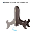 thumbnail image 4 of 7" Caballete Placa Soporte, Madera Plegable Exhibición Soporte Marrón para Decorativo Imagen Cuadro, 4 of 7