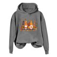 thumbnail image 1 of WEAIXIMIUNG Sweatshirts Maman pour Femmes Brodé Hoodie Graphique de l'Action de Grâce pour Femmes Pull Décontracté Confortable Mode Automne, 1 of 3