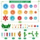 thumbnail image 4 of SpringFlower Gifts Toys for Girls 3 4 5 6 7 Years Old, Flower Garden Building Kit with Storage case,Educational STEM Toy and Preschool Garden Play Set for Toddlers, 148pcs, 4 of 5