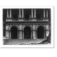 thumbnail image 2 of Historic Framed Print, [View of first floor entrance of the Jefferson Building of the Library of Congress, from the Neptune Plaza], 17-7/8" x 21-7/8", 2 of 9