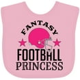 thumbnail image 3 of Inktastic Fantasy Football Princess Girls Baby Bib, 3 of 4