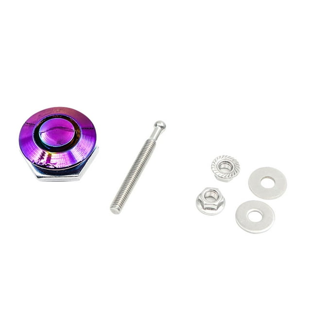 Youkk Car Modification Lightweight And Stylish Hood Lock Multiple Styles Available multicolor DP16-25 1Set
