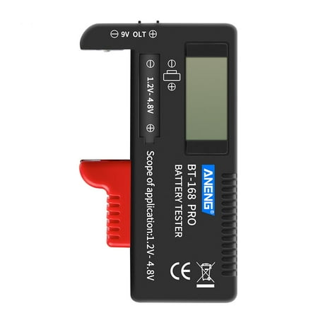 

Bt-168 Pro Digital Display Battery Tester can Measure 18650 Batteries