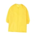 thumbnail image 4 of Kids Painting Smock Front Zipper Kids Smock for Cooking Painting Handwork Yellow XL, 4 of 9