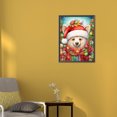thumbnail image 3 of 5D DIY Taladro Cuadrado AB Parcial Animal Navidad 35x45cm, 3 of 9