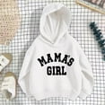 thumbnail image 2 of FAOWME Kids Boy Girl Casual Letter Print Hoodie Pullover Hooded Sweatshirt Tops White 18-24 Months, 2 of 3