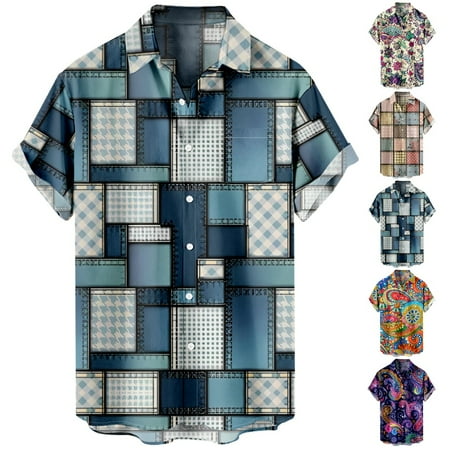

Men Dad Short Sleeve Shirt Regular Cheap Costume for Teen and Adult