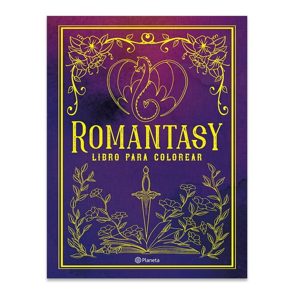Romantasy Libro Para Colorear Editorial Planeta Mexicana Sa De Cv 0001