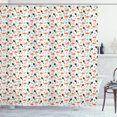 thumbnail image 1 of Ambesonne Tropical Shower Curtain, Exotic Flamingo and Toucan, 69"Wx84"L, Multicolor, 1 of 3