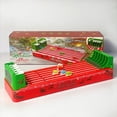 thumbnail image 1 of Blue Christmas Horse Racing Desktop Game Interactive Family Toy 25x22cm competitivo, 1 of 6