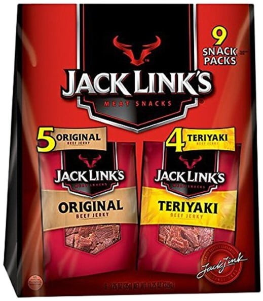 Jack Link's 110 Calorie Premium Beef Jerky Snacks, Variety Pack, 9 Ct by JACK LINK'S