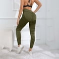 thumbnail image 5 of AzureSilk Yoga Pants Women'S Pants Tummy Lifting Workout Pants Soft Stretchy Compression Tights for Gym Running Outdoor Sports Trousers, 5 of 5