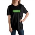 thumbnail image 2 of I Turn the Group Chats Green Black T-Shirt, 2 of 3