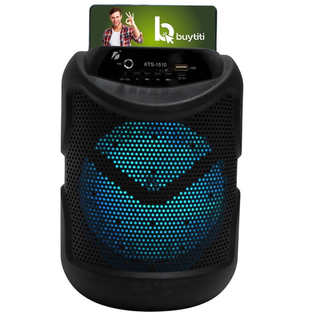 Bocina Bluetooth Wireless Speaker 6.5" Con Microfono