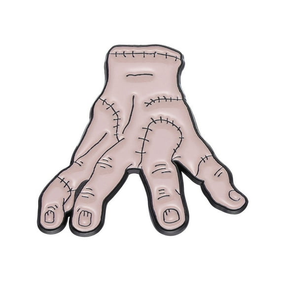 New Design Broken Hand Brooch Novelty Unique Horror Metal Badge Unisex Party Club Lapel Pins Halloween Gift