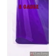 thumbnail image 2 of 8 Gauge PURPLE Tinted Plastic Vinyl Fabric 48" Wide Sold By The Yard, 2 of 2