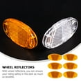 thumbnail image 3 of LRXIYODE Bike Reflector 16Set Yellow PVC For Night Riding And Safety Bicycles, 3 of 6