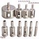 thumbnail image 2 of Surface Milling Cutter 10pcs Diamond Drill Bit Set 8mm50mm Diamond Glass Tool Fiber Ceramic Tile Hole Opener Electric Drill Tool Accessories, 2 of 5