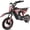 Red, variant on TOKTOO 36V Electric Dirt Bike for Kids, Peak 700W Kids Electric Dirt Bike, Gift for Boys Girls Aged 4-8Y, 3 Speed Modes, Max 15.5 MPH,13.7 Miles Long Range, 3 Headlight Modes, Blue