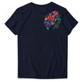 thumbnail image 1 of Pisexur Hauts d'Été pour Femmes, Hauts pour Femmes, Hauts de Sortie pour Femmes, Hauts pour Femmes, Blouse Mode Imprimée à Manches Courtes Col Rond Amusant T-Shirt Marine, TG, 1 of 5